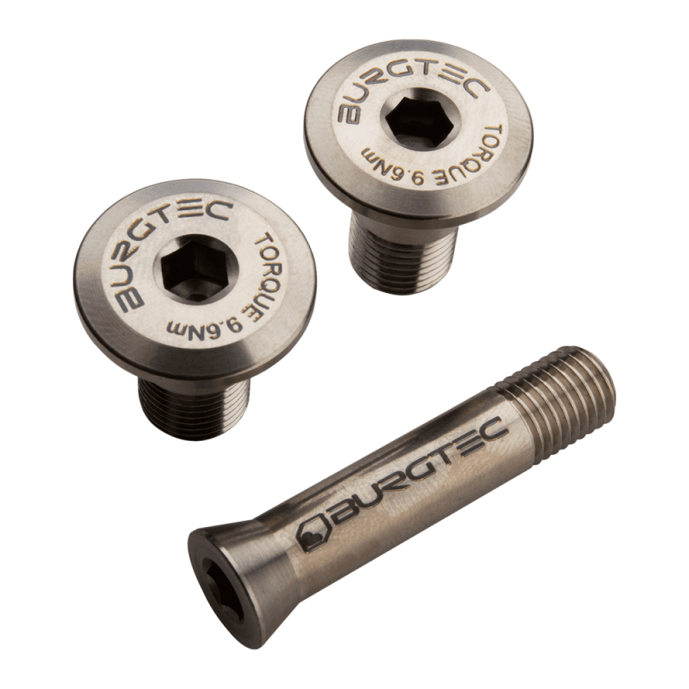 Burgtec Evil Titanium Shock Bolts - Upper Trunnion