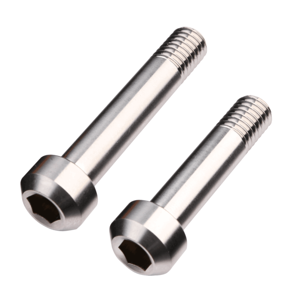 Burgtec Santa Cruz Titanium Shock Bolts - Set 2 (Includes 2x 35mm Bolts)