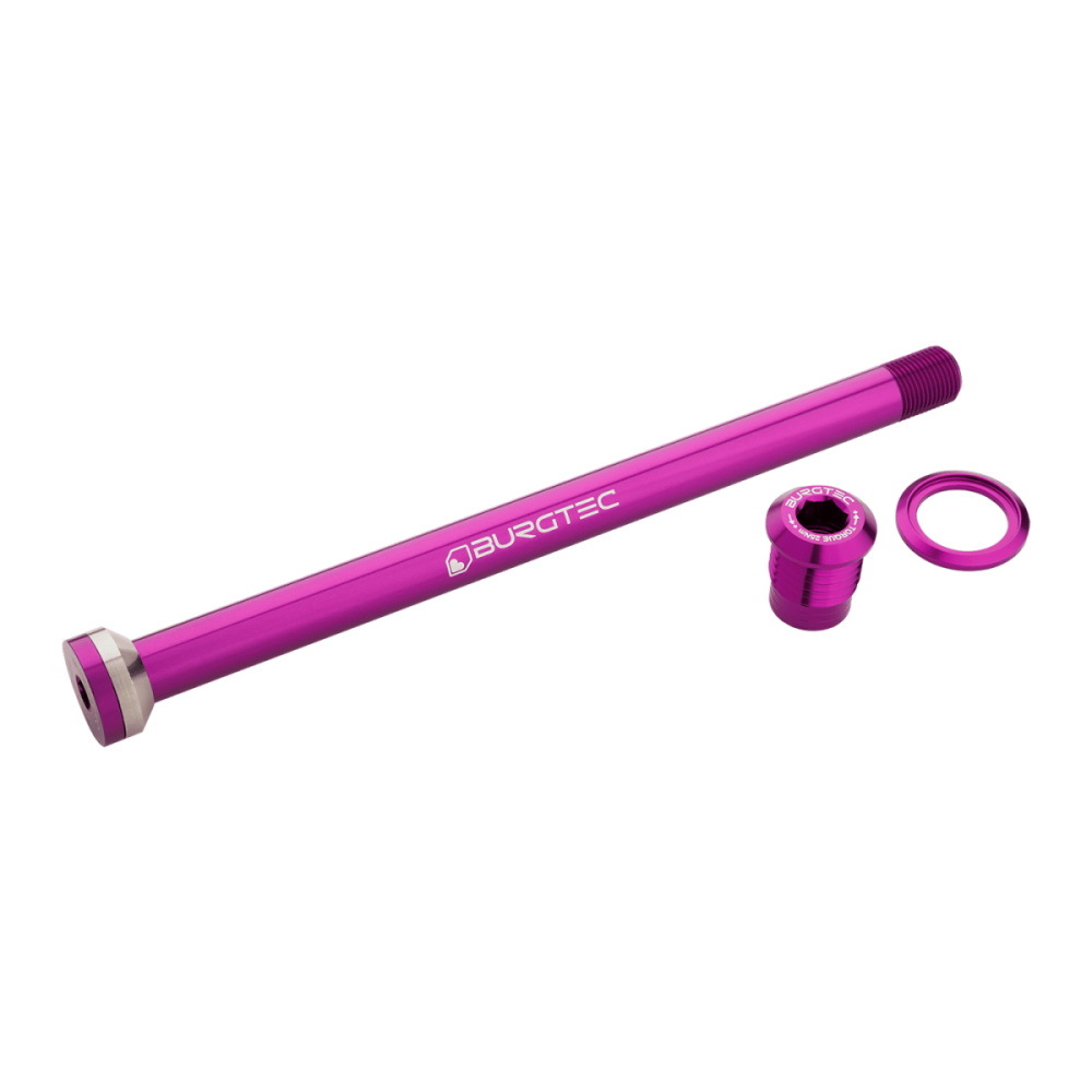 Burgtec Transition 175mm Rear Axle - Purple Rain