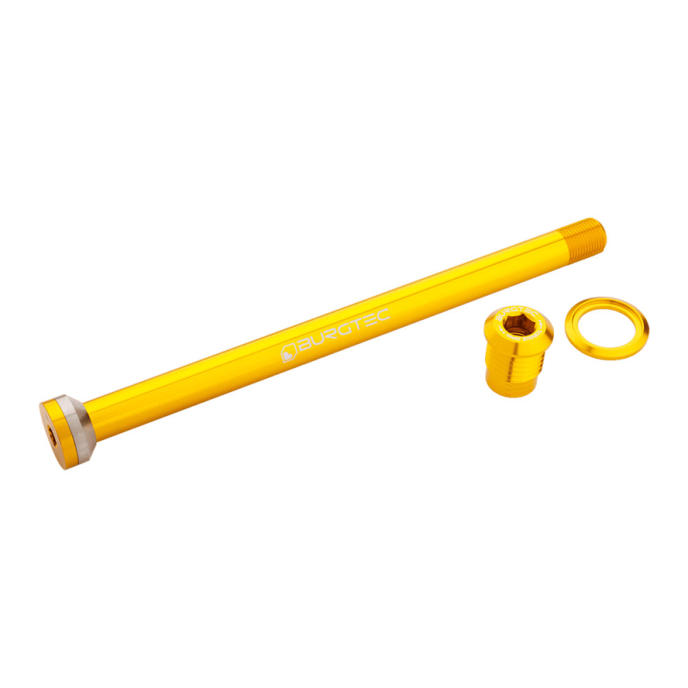 Burgtec Transition 175mm Rear Axle - Bullion Gold, Burgtec Bullion Gold