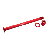 Burgtec Evil 183.5mm Rear Axle - Race Red