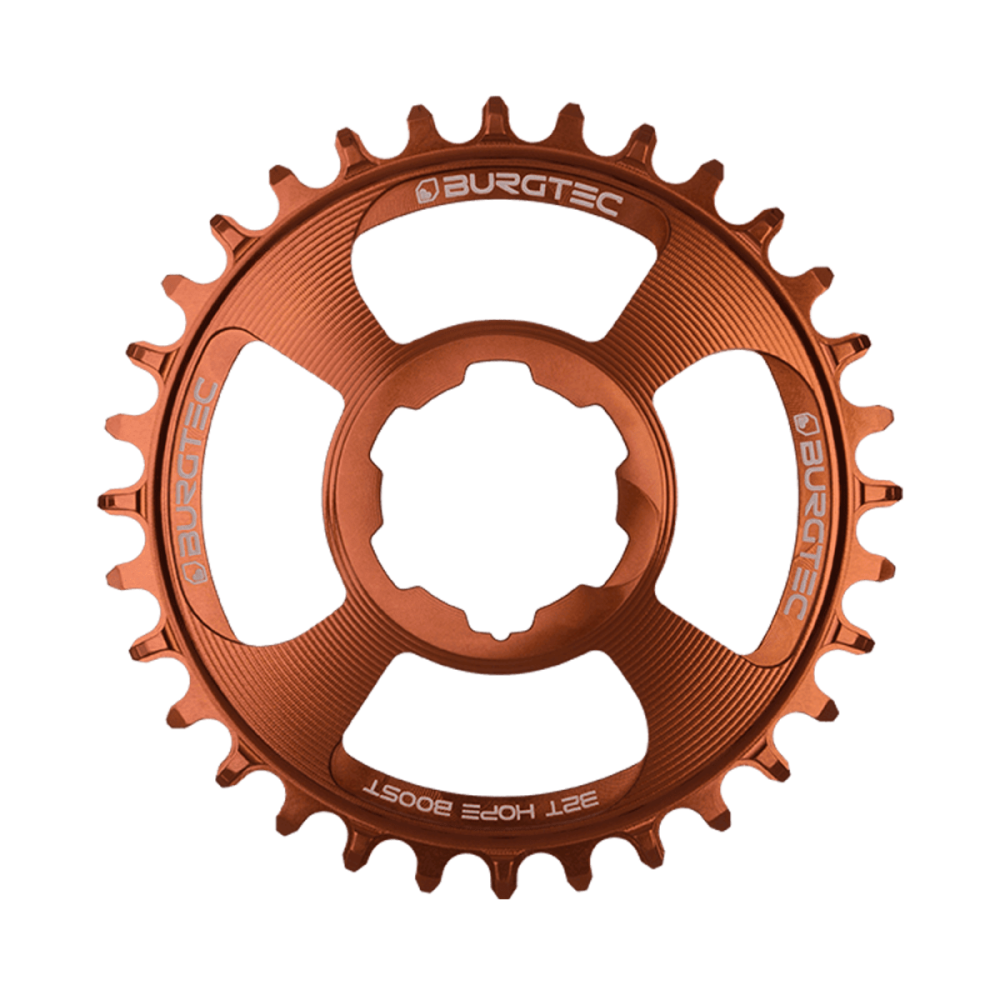 Burgtec Thick Thin Chainring for Hope Boost Direct Mount - 30T - Kash Bronze