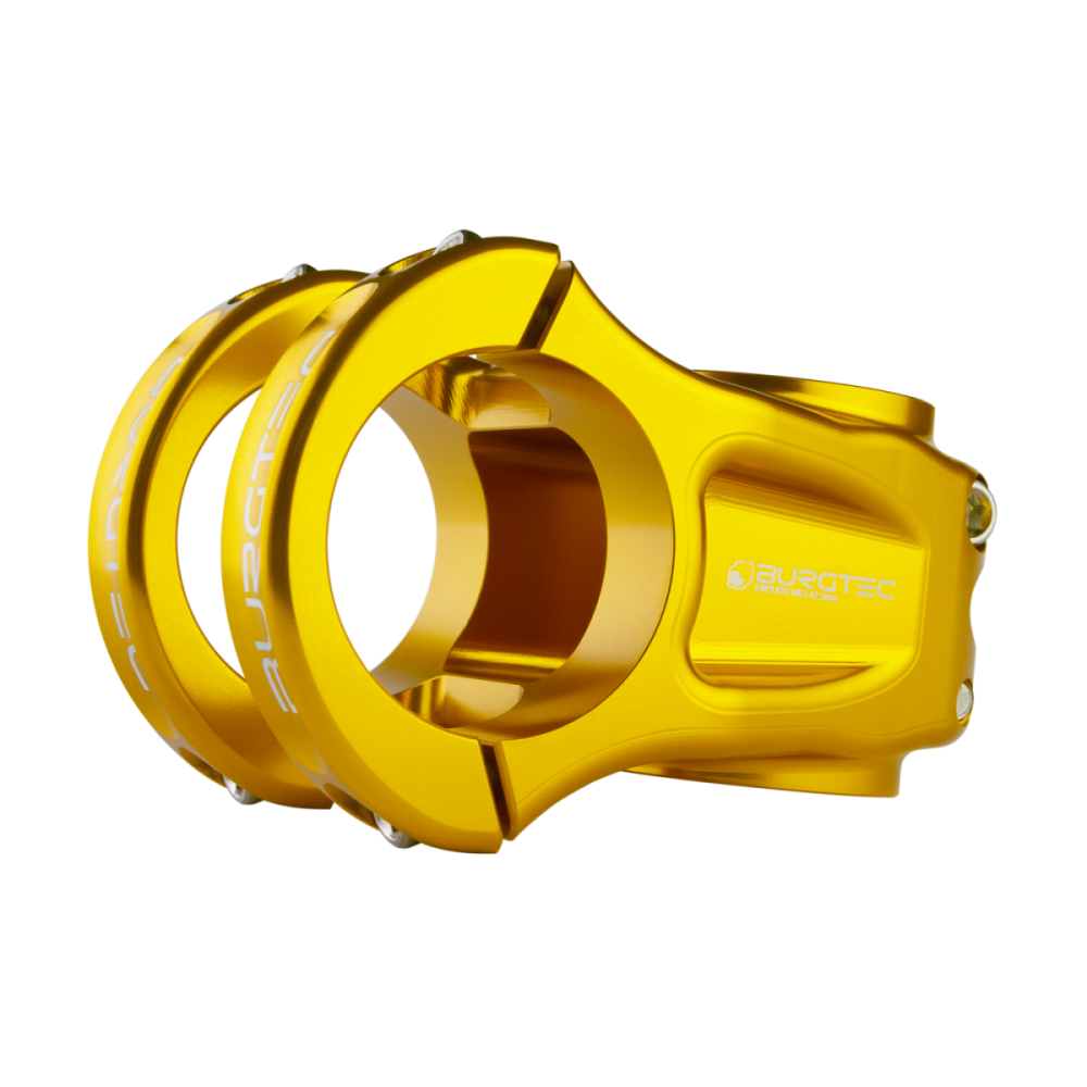 Burgtec Enduro MK3 Stem - 35 Clamp - 35mm Reach - Bullion Gold, Burgtec Bullion Gold
