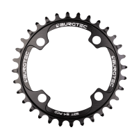 Burgtec 94mm BCD E-Bike Steel Thick Thin Chainring, Burgtec Black, 30T