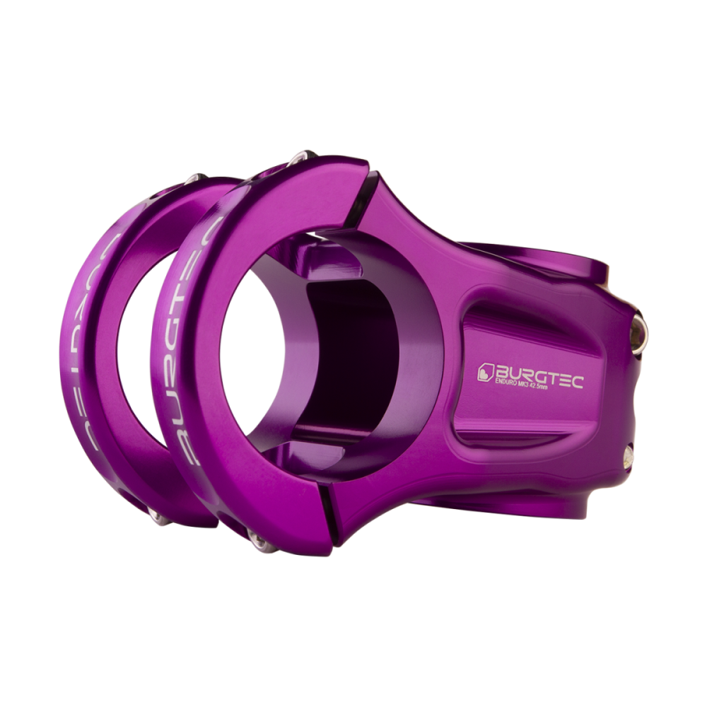 Burgtec Enduro MK3 Stem - 35 Clamp - 42.5mm Reach - Purple Rain