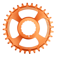 Burgtec 3mm Offset Thick Thin Chainring for Race Face Cinch - 28T - Toxic Barbie Pink