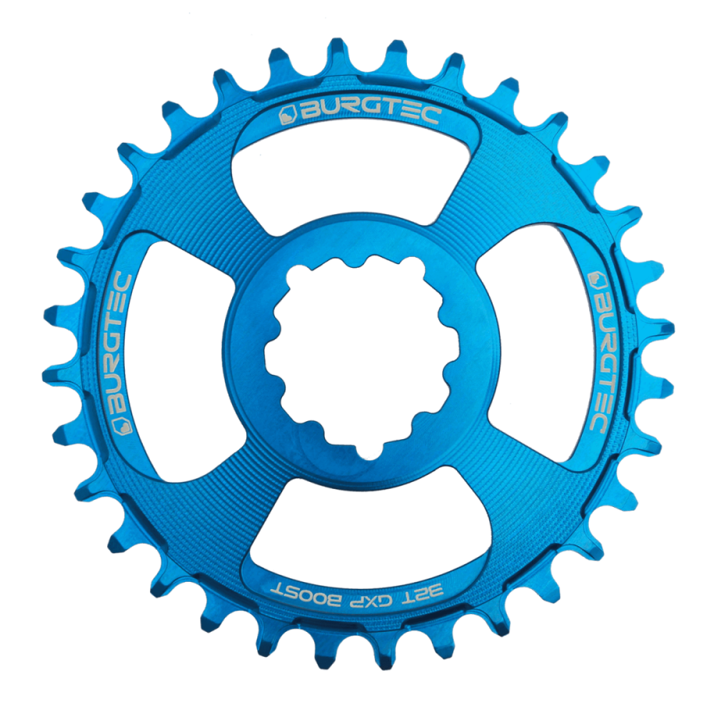 Burgtec 3mm Offset Thick Thin Chainring for SRAM 3-Bolt - 28T