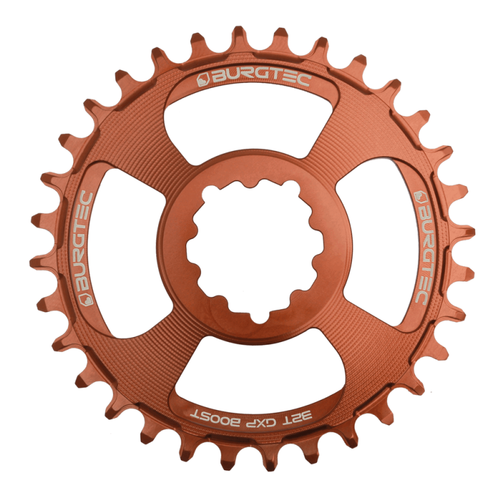Burgtec 3mm Offset Thick Thin Chainring for SRAM 3-Bolt - 28T