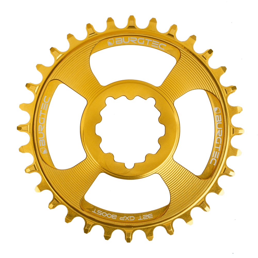 Burgtec 3mm Offset Thick Thin Chainring for SRAM 3-Bolt - 34T