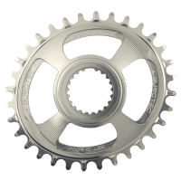 Burgtec Oval Shimano Direct Mount Thick Thin Chainring - 32T - Black, Burgtec Black