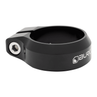 Burgtec Seat Clamp - 38.6mm Diameter - Black, Burgtec Black
