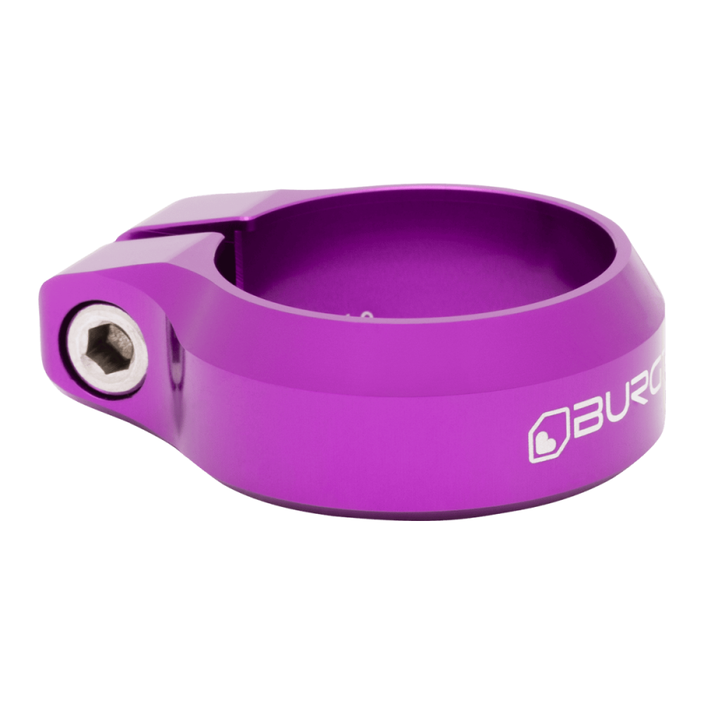Burgtec Seat Clamp - 38.6mm Diameter - Purple Rain