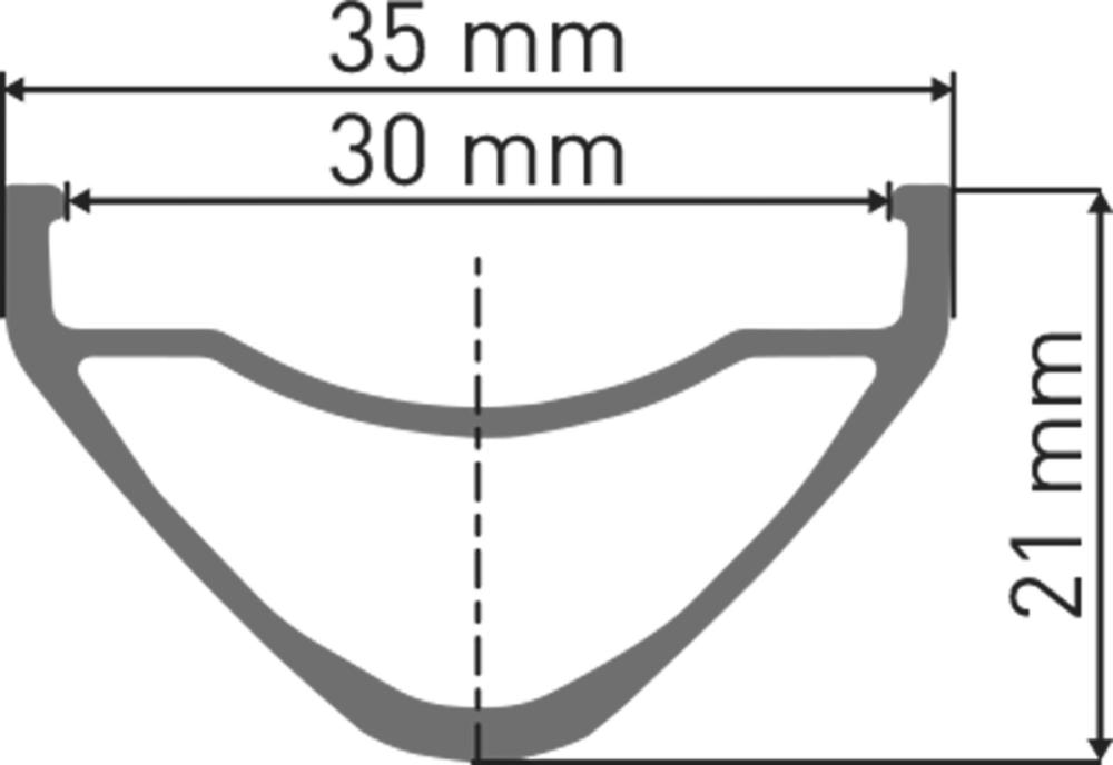 DT-Swiss DT FR 541 Felge DB 29" 30 28L