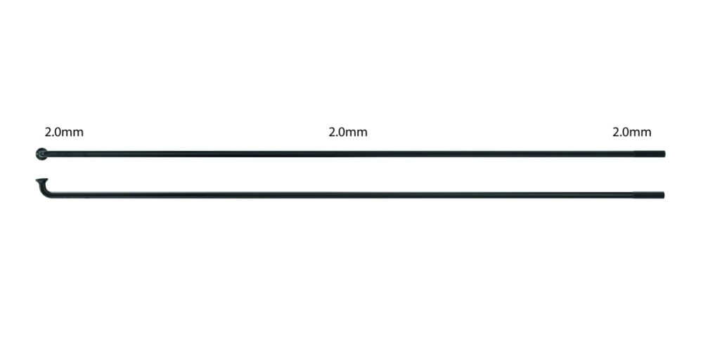 DT-Swiss Speichen Champion 260mm 2/2/2 schwarz
