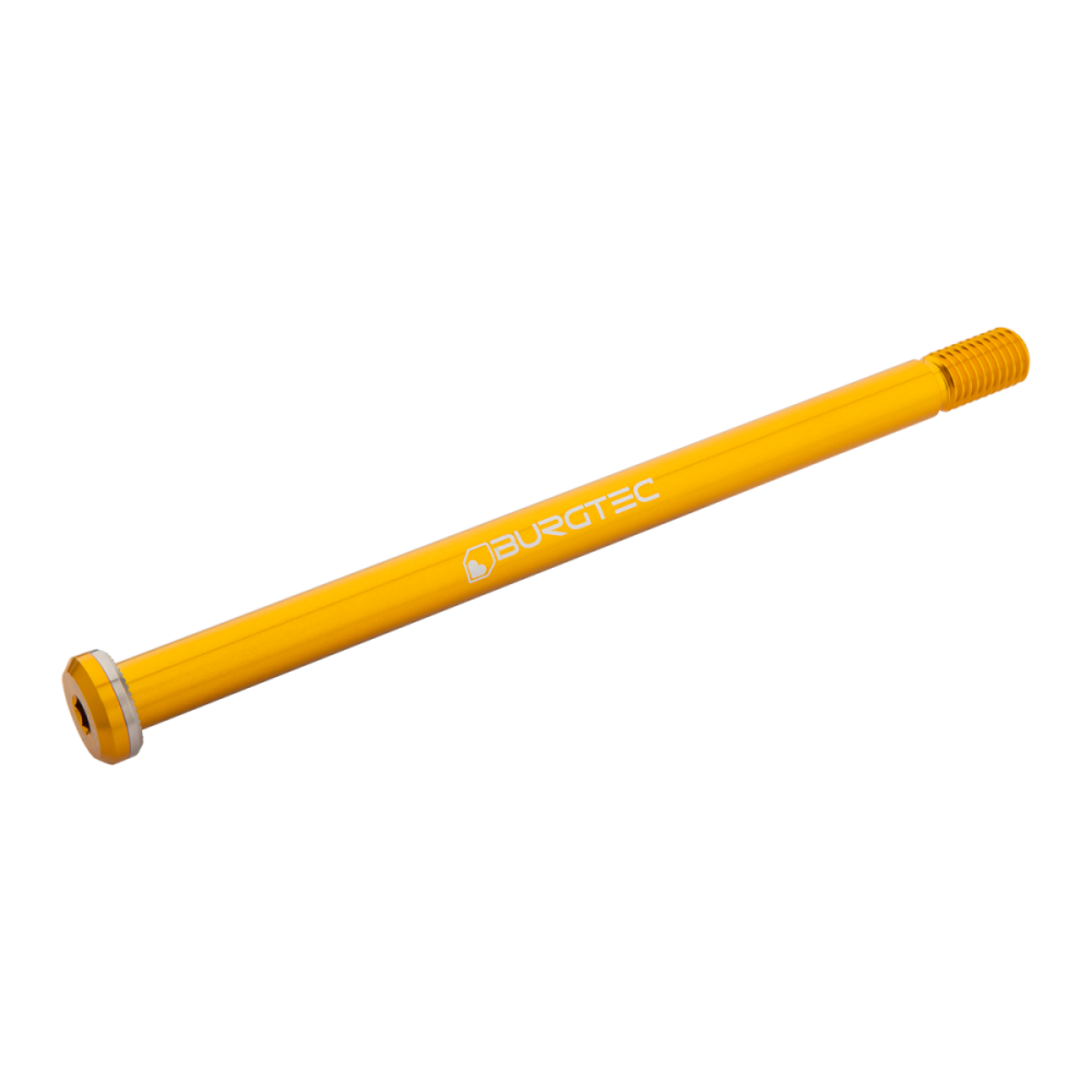 Burgtec 188mm x 12mm 1.75mm Pitch Rear Axle - Black, Burgtec Black