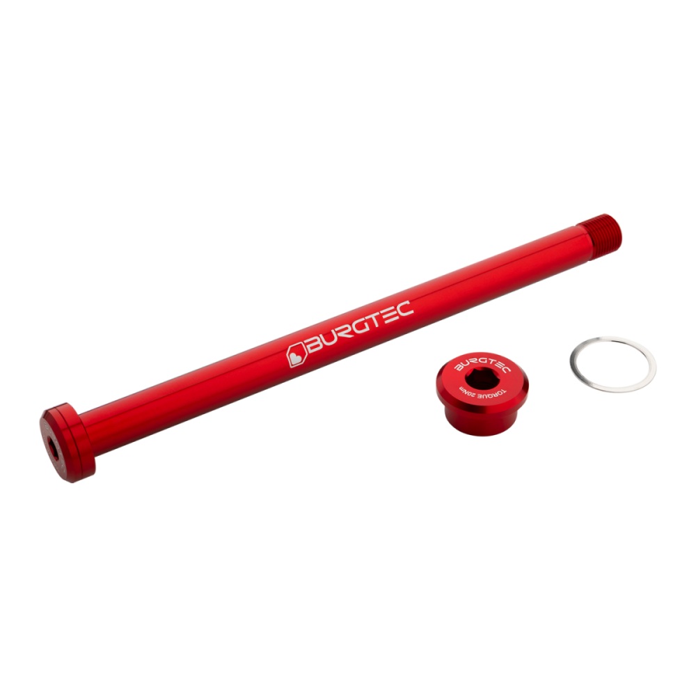 Burgtec Rocky Mountain 173mm Rear Axle - Black, Burgtec Black