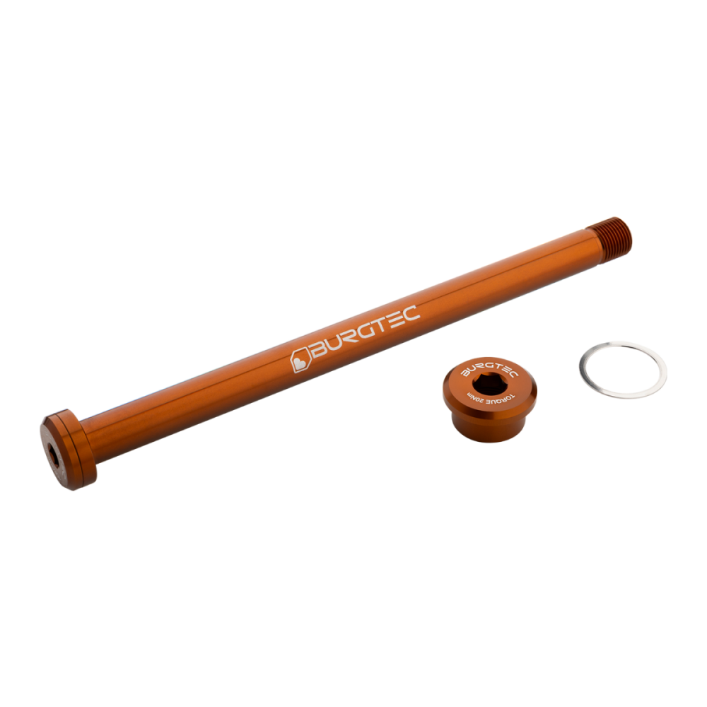 Burgtec Rocky Mountain 173mm Rear Axle - Black, Burgtec Black