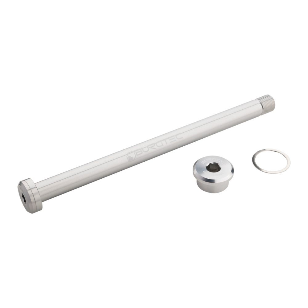 Burgtec Rocky Mountain 173mm Rear Axle - Black, Burgtec Black
