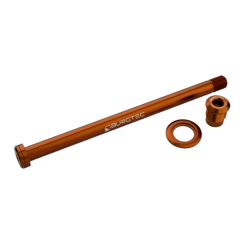 Burgtec Trek 184.5mm Rear Axle Toxic Barbie Pink