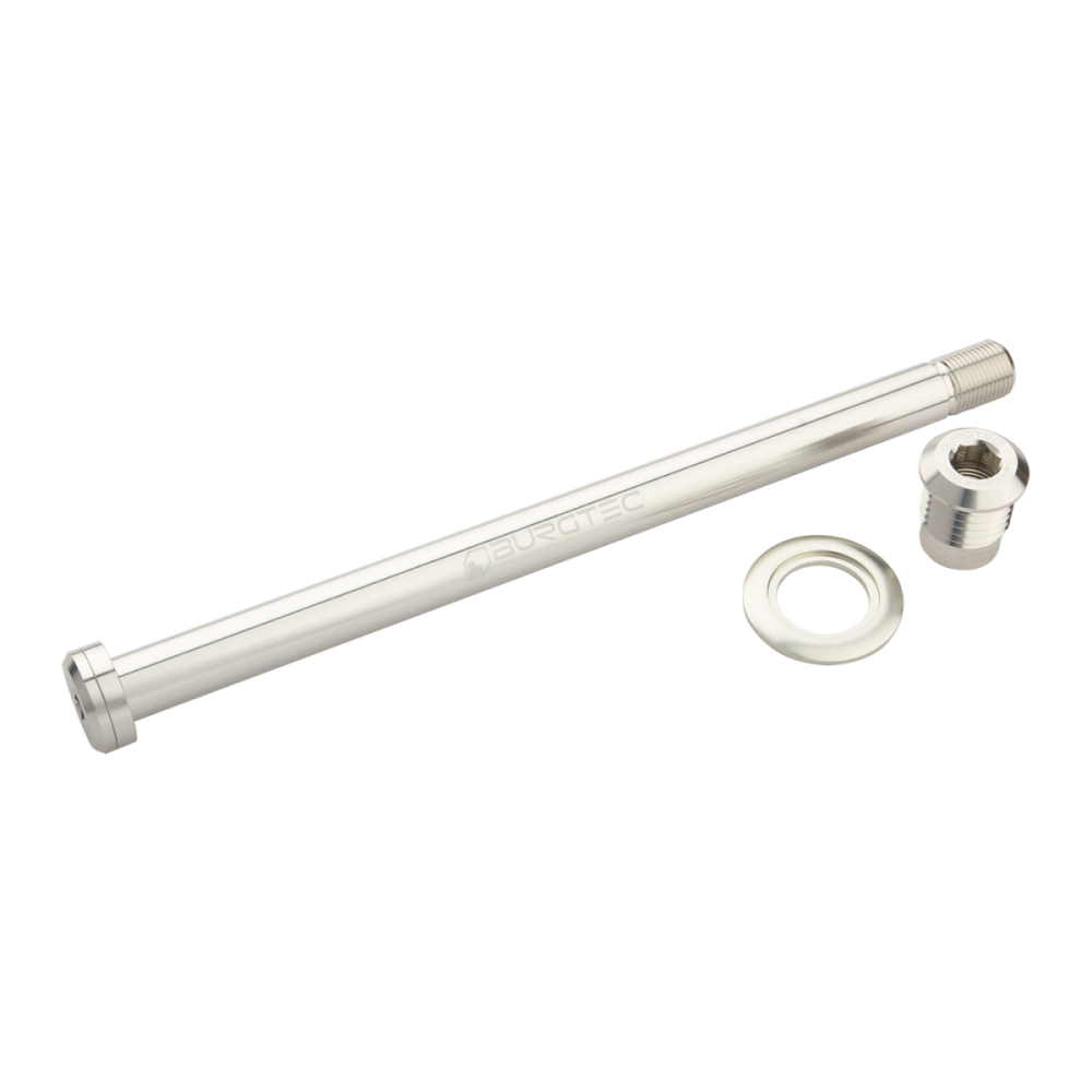 Burgtec Trek 184.5mm Rear Axle Toxic Barbie Pink