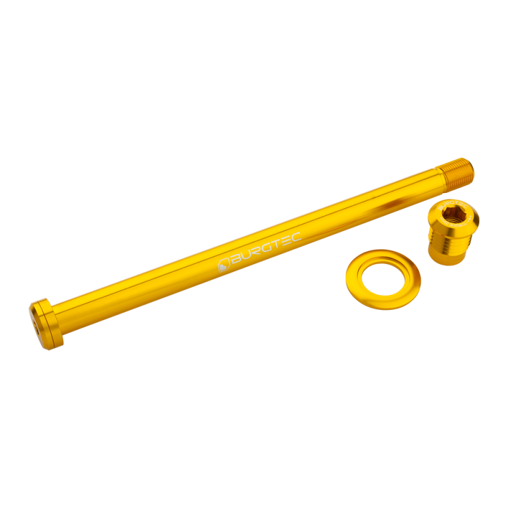 Burgtec Trek 184.5mm Rear Axle Toxic Barbie Pink