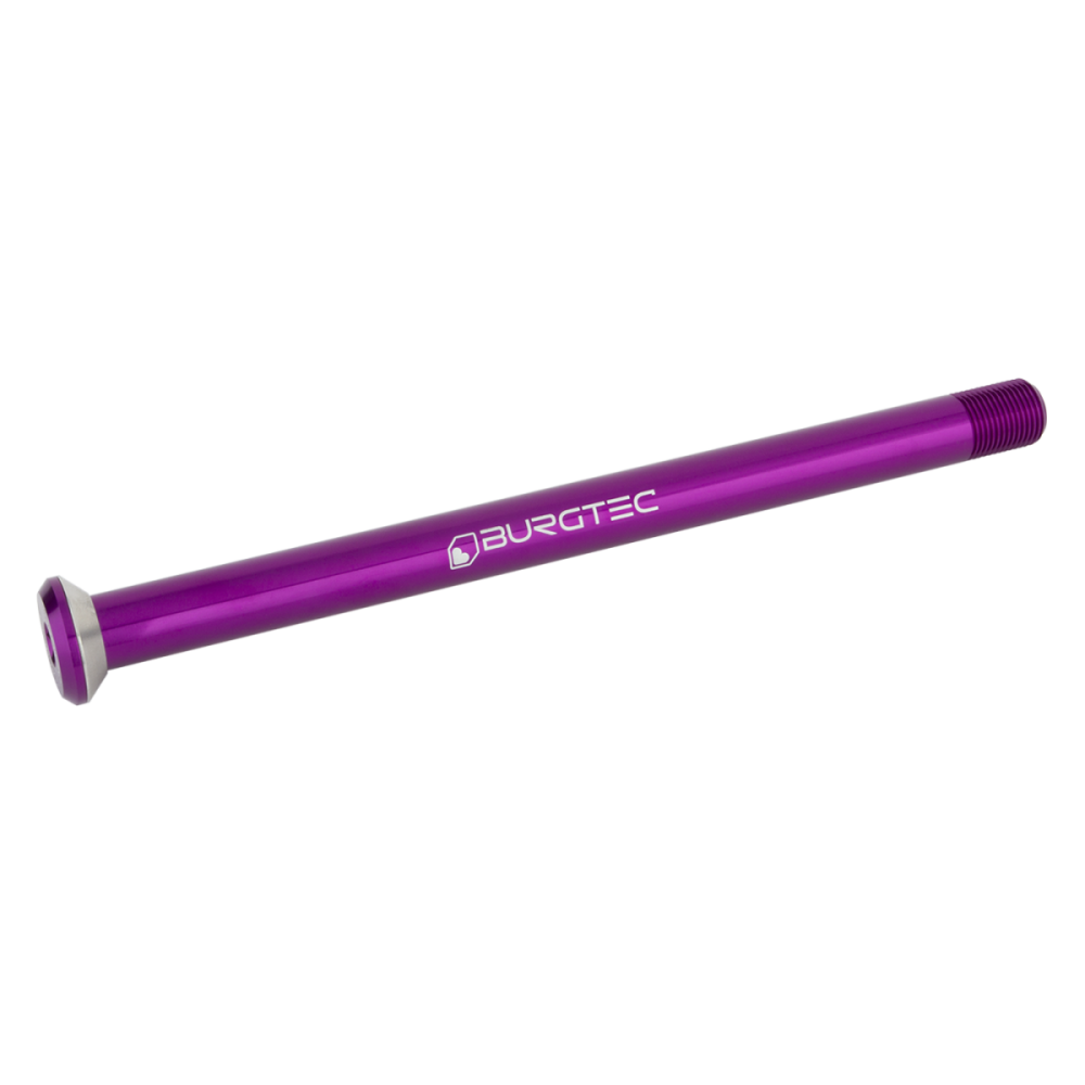 Burgtec Specialized 172mm Rear Axle - Rhodium Silver