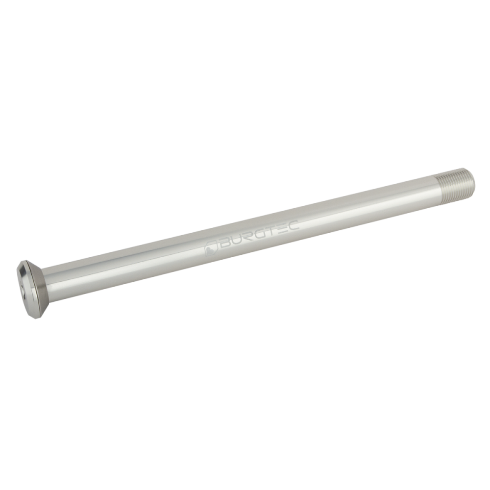 Burgtec Specialized 172mm Rear Axle - Rhodium Silver