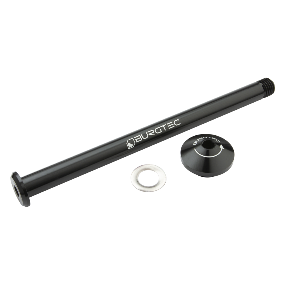 Burgtec Yeti 171mm Rear Axle - Iron Bro Orange