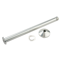 Burgtec Yeti 171mm Rear Axle - Iron Bro Orange