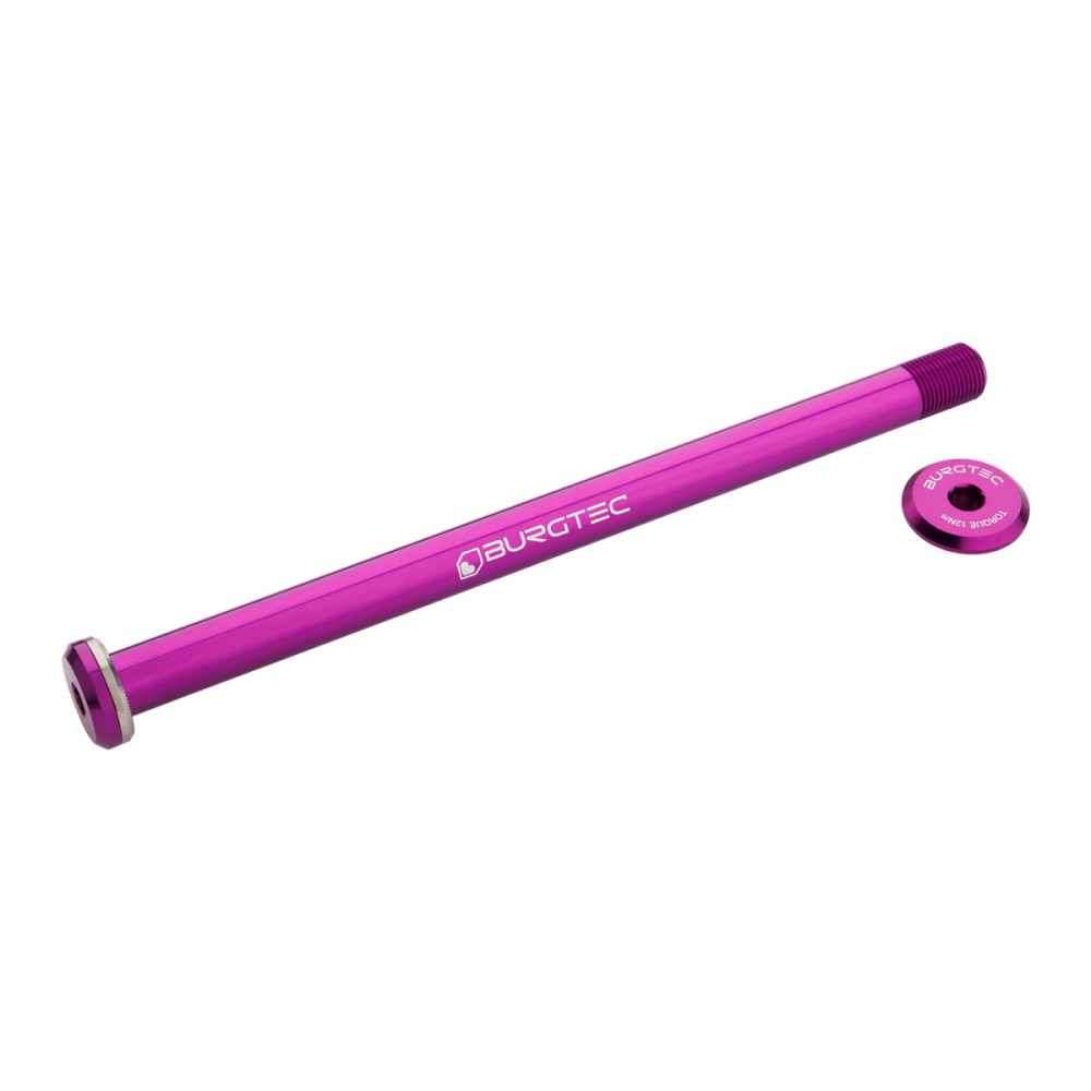Burgtec Santa Cruz V10 182mm Rear Axle - Race Red