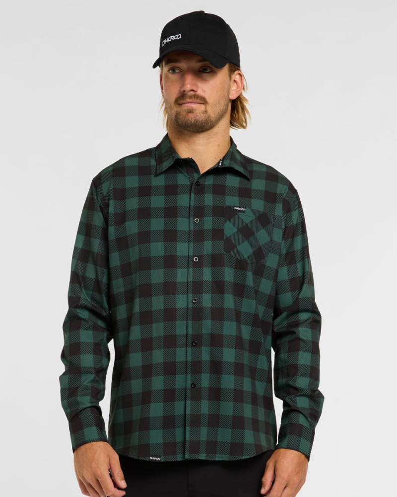 Dharco Mens Tech Long Sleeve Party Shirt | Gus, S
