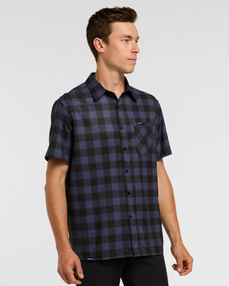Dharco Mens Tech Party Shirt | Jet, L
