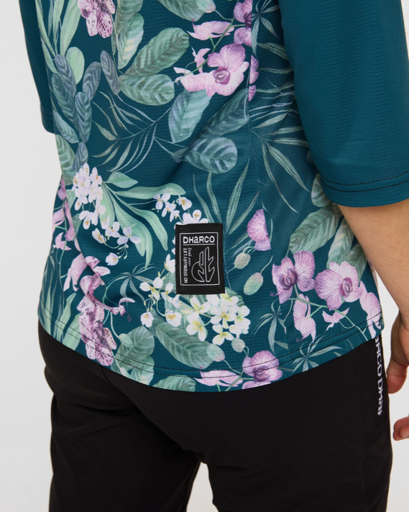 Dharco Womens 3/4 Sleeve Jersey | Wild Orchid, XS
