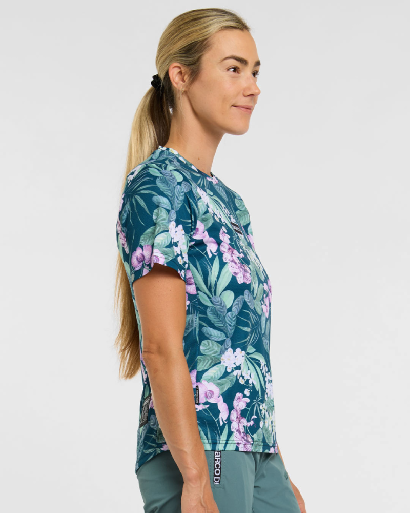Dharco Womens Short Sleeve Jersey | Wild Orchid, M