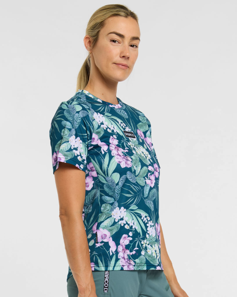 Dharco Womens Short Sleeve Jersey | Wild Orchid, M