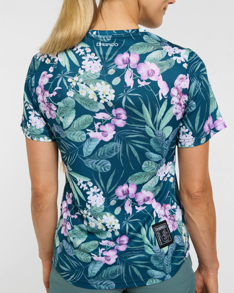 Dharco Womens Short Sleeve Jersey | Wild Orchid, M