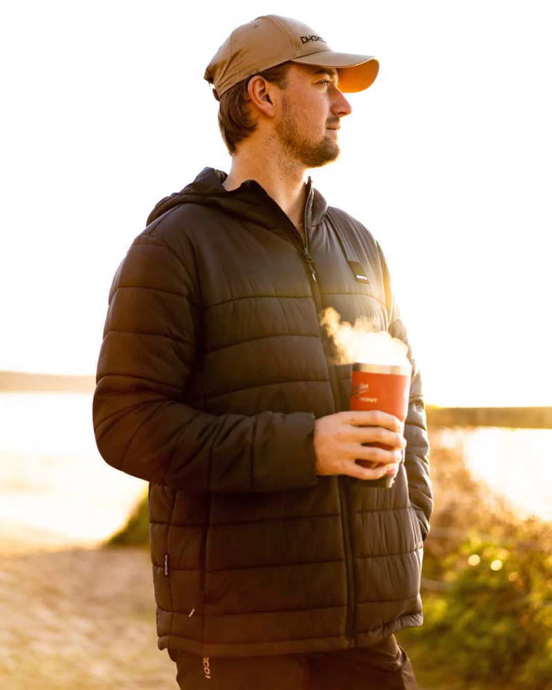 Dharco Mens Roam Puffer Jacket | Black, M