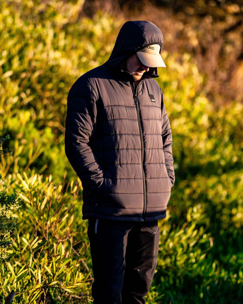 Dharco Mens Roam Puffer Jacket | Black, M