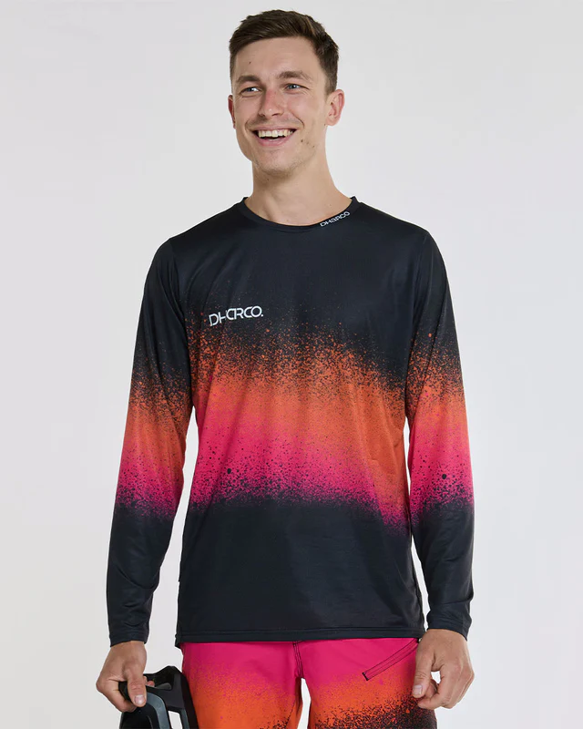 Dharco Mens Race Jersey | Black Snake, L
