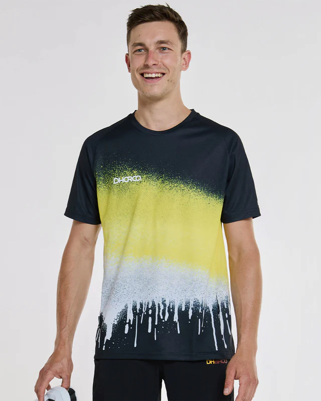 Dharco Mens Short Sleeve Jersey | Acid Rain, 2XL