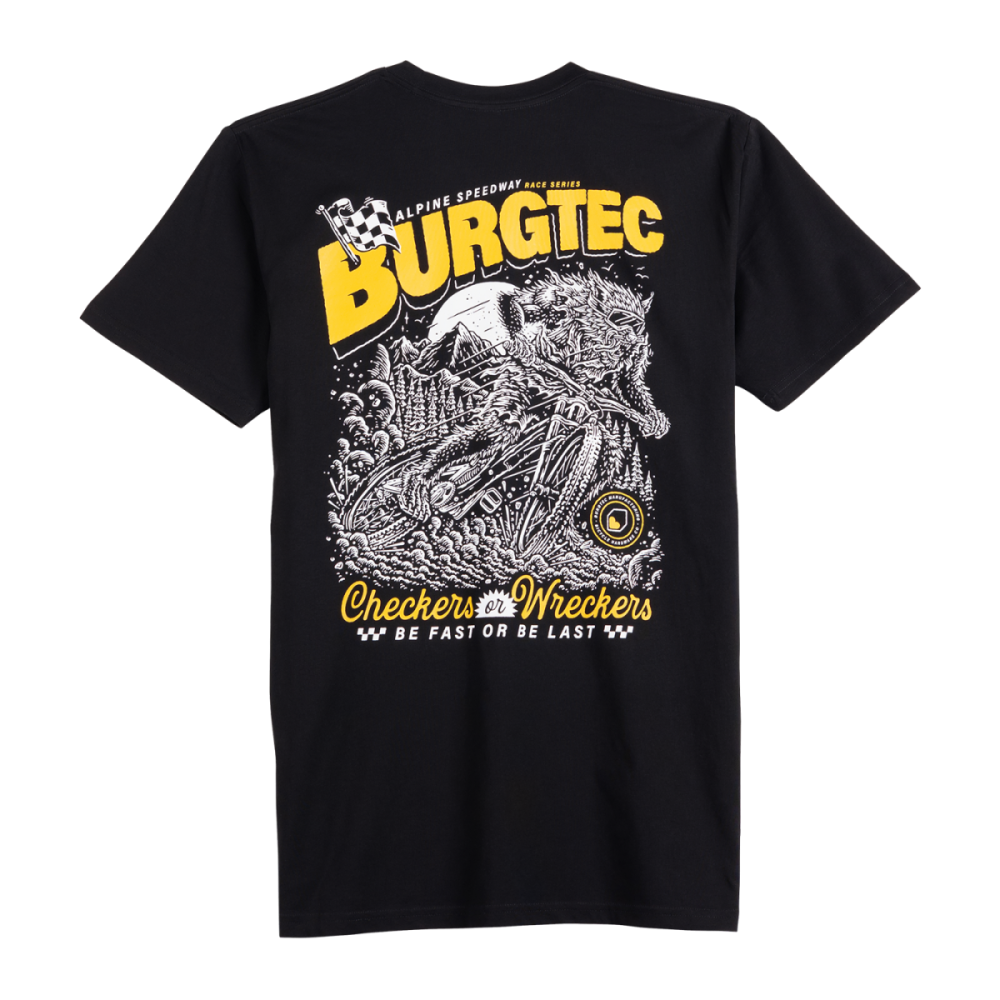 Burgtec Alpine Speedway T­-shirt - Black L