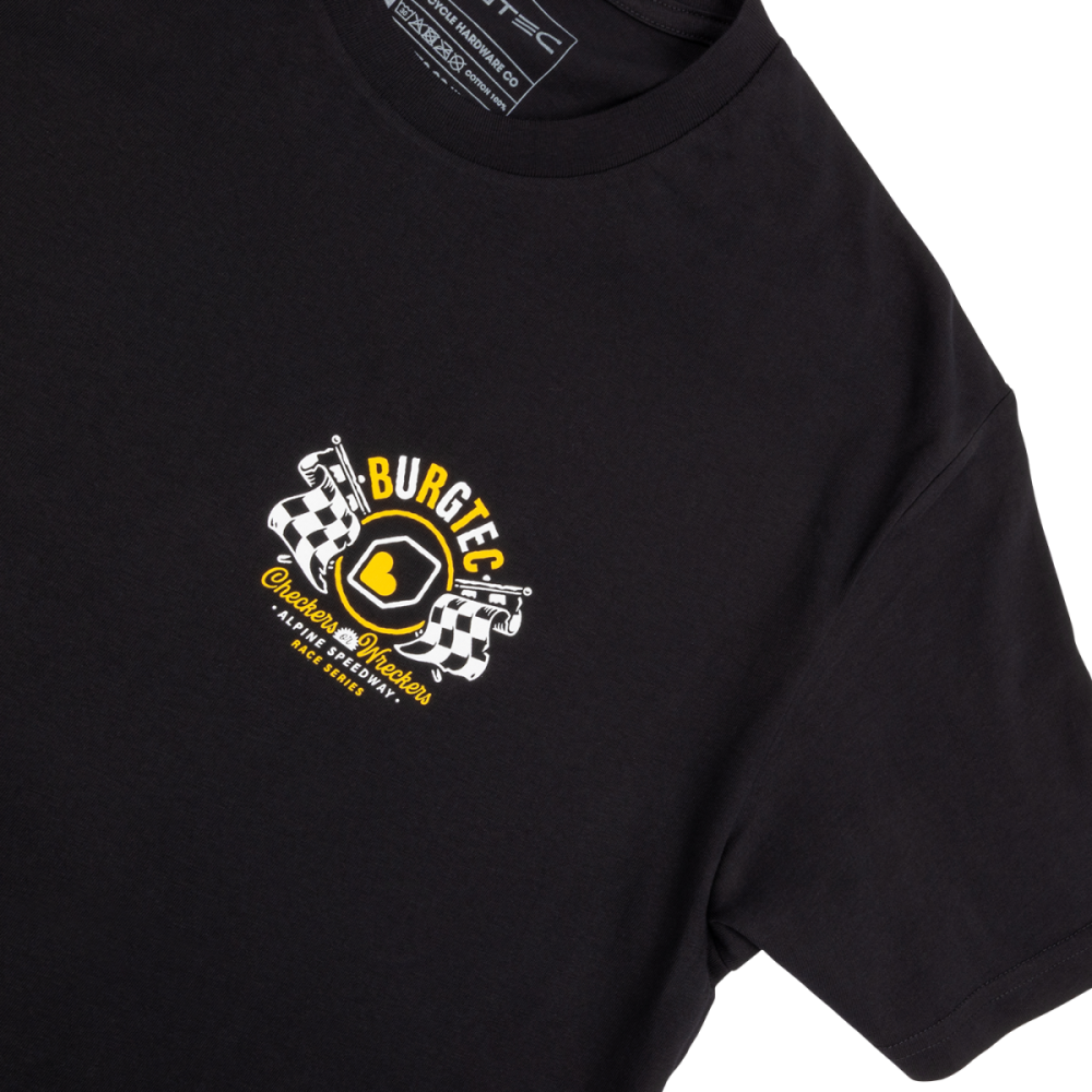 Burgtec Alpine Speedway T­-shirt - Black L