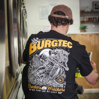 Burgtec Alpine Speedway T­-shirt - Black L