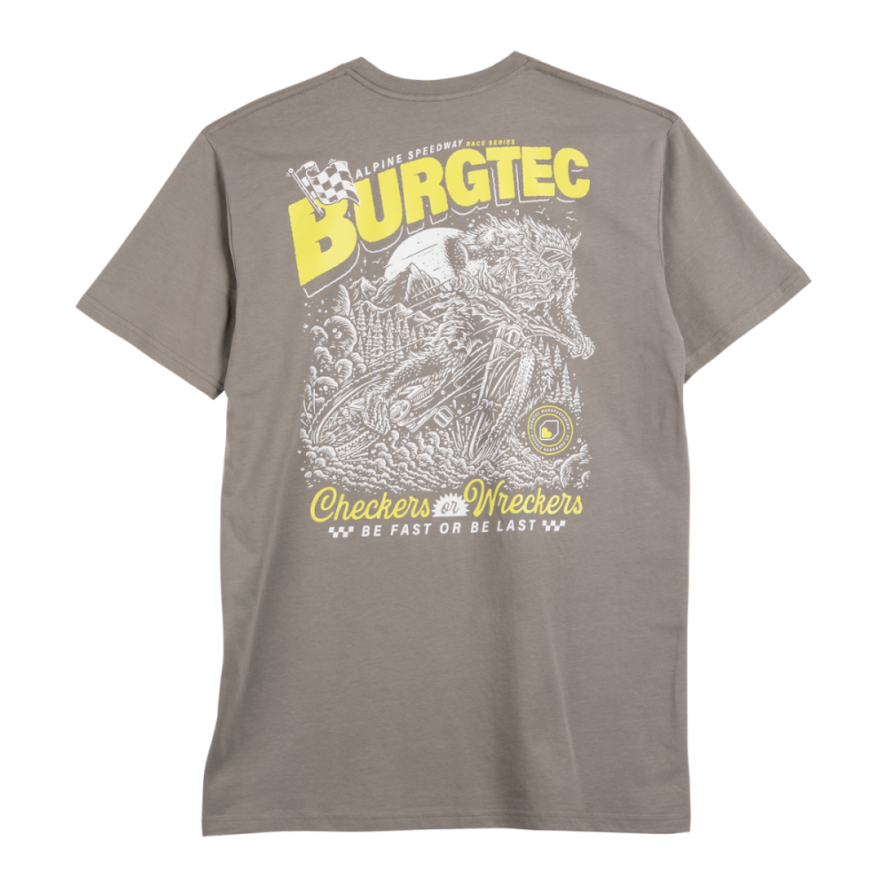 Burgtec Alpine Speedway T­-shirt - Granite S