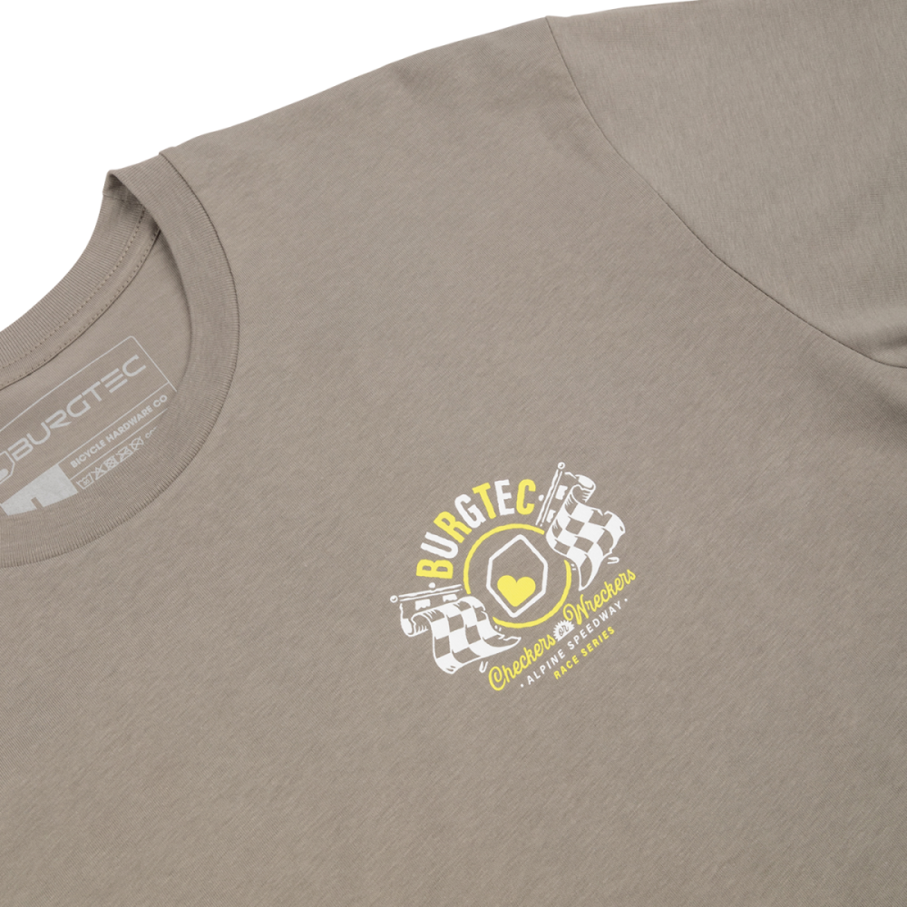 Burgtec Alpine Speedway T­-shirt - Granite S