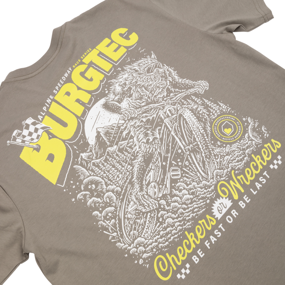Burgtec Alpine Speedway T­-shirt - Granite S