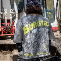 Burgtec Alpine Speedway T­-shirt - Granite S