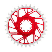 Burgtec 3mm Offset Thick Thin Chainring for SRAM 8-Bolt - 30T - Black, Burgtec Black