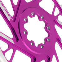 Burgtec 3mm Offset Thick Thin Chainring for SRAM 8-Bolt - 28T - Black, Burgtec Black