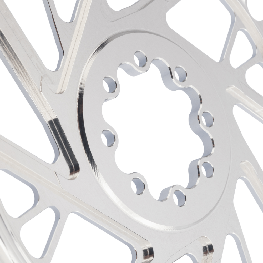 Burgtec 3mm Offset Thick Thin Chainring for SRAM 8-Bolt - 28T - Black, Burgtec Black